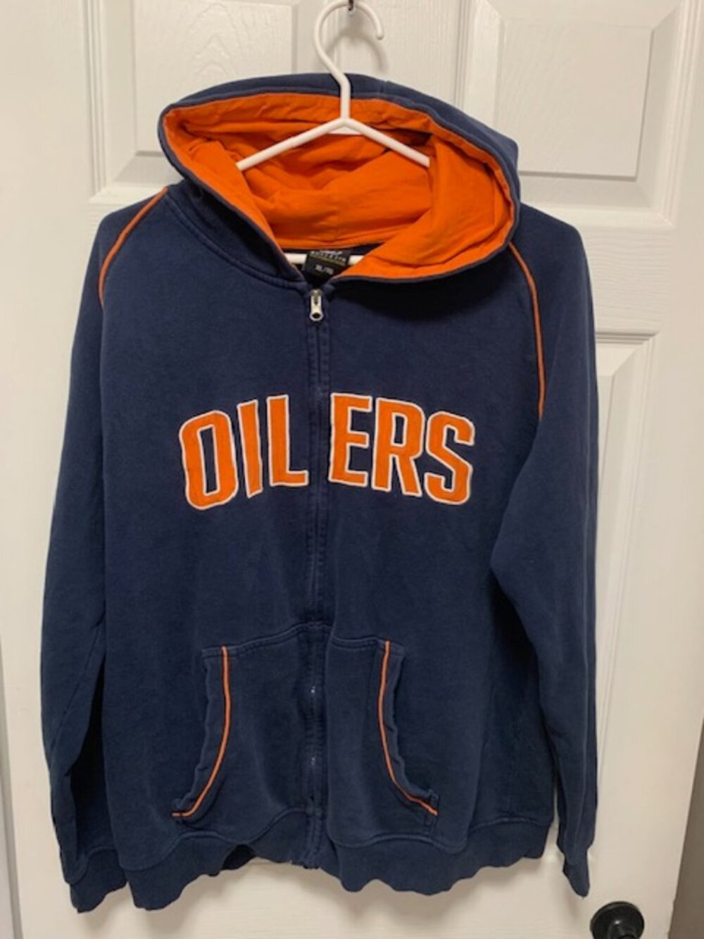 OILERS BULLETIN HOODIE (X LARGE)